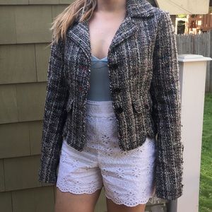 Pink Tartan Gray/Pink Multi Jacket